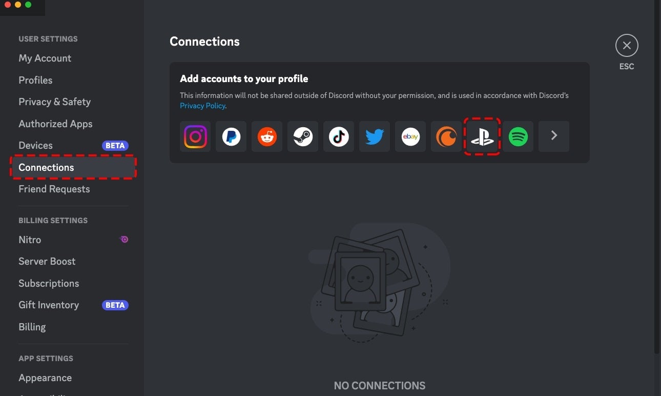 Screenshot: Discord