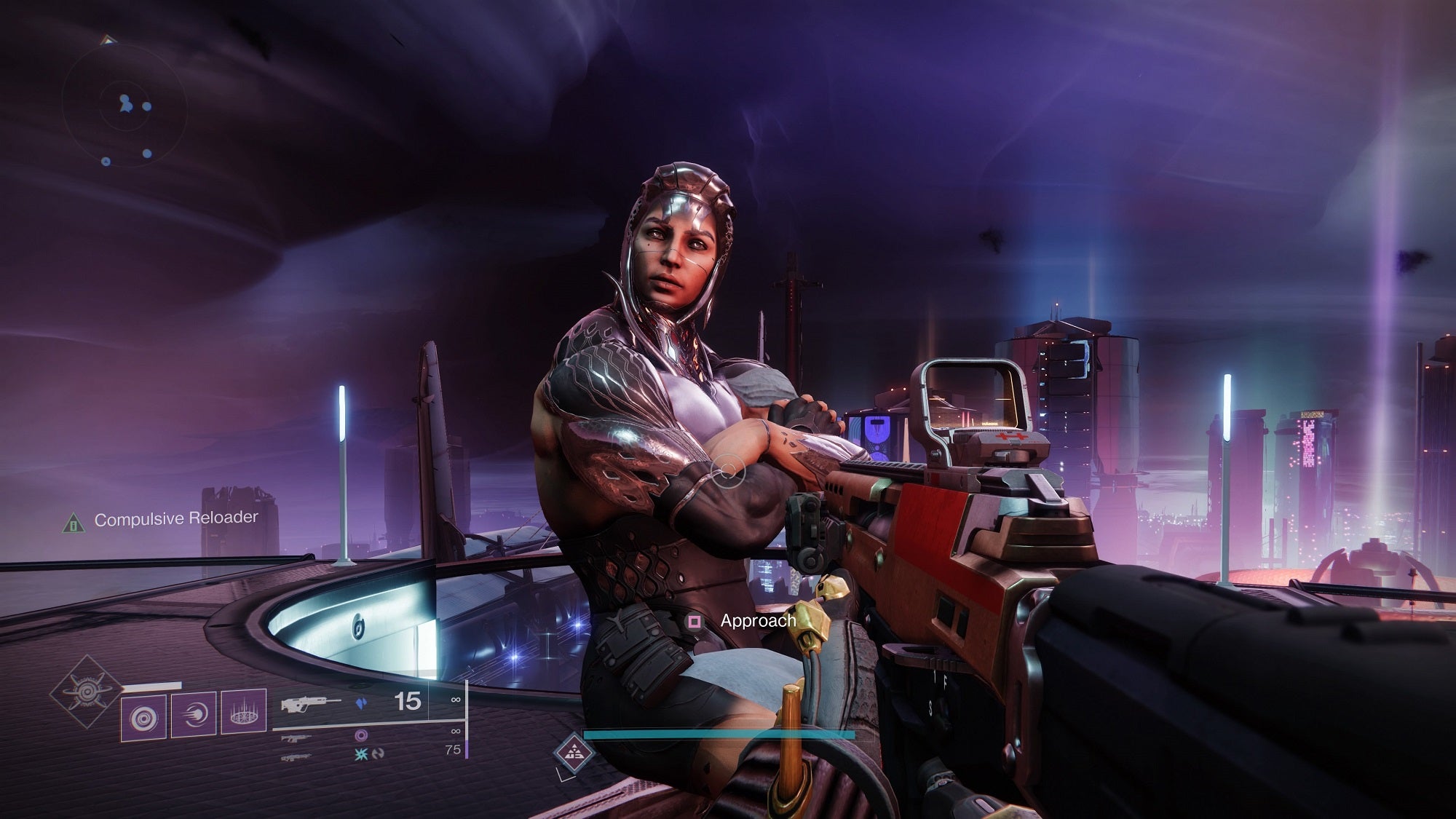 Nimbus is a jolly and gentle giant who seems out of place at the end of the world.