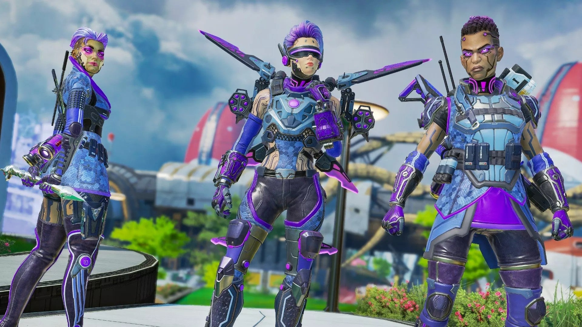 Here are just some of Apex Legends’ women characters: Loba, Valkyrie, and Bangalore. 