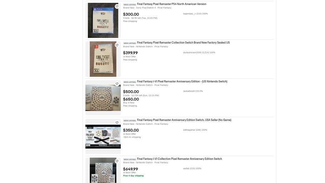 Screenshot: eBay / Kotaku