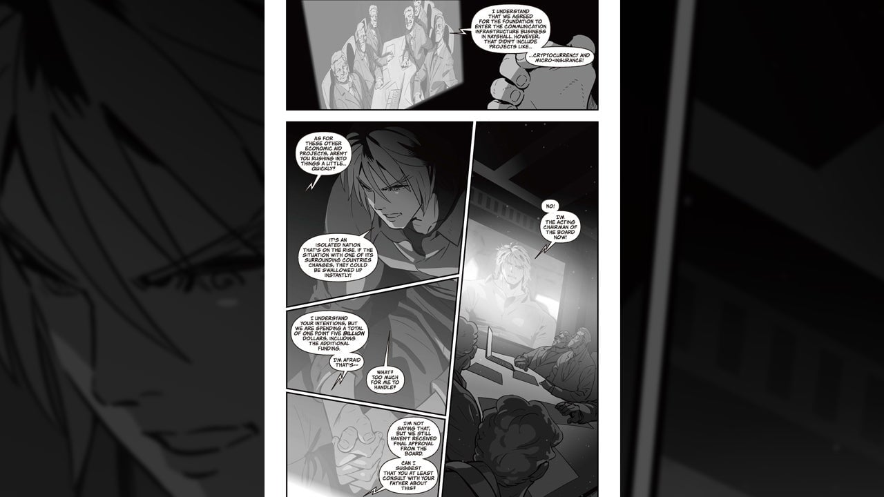 [Succession theme plays]