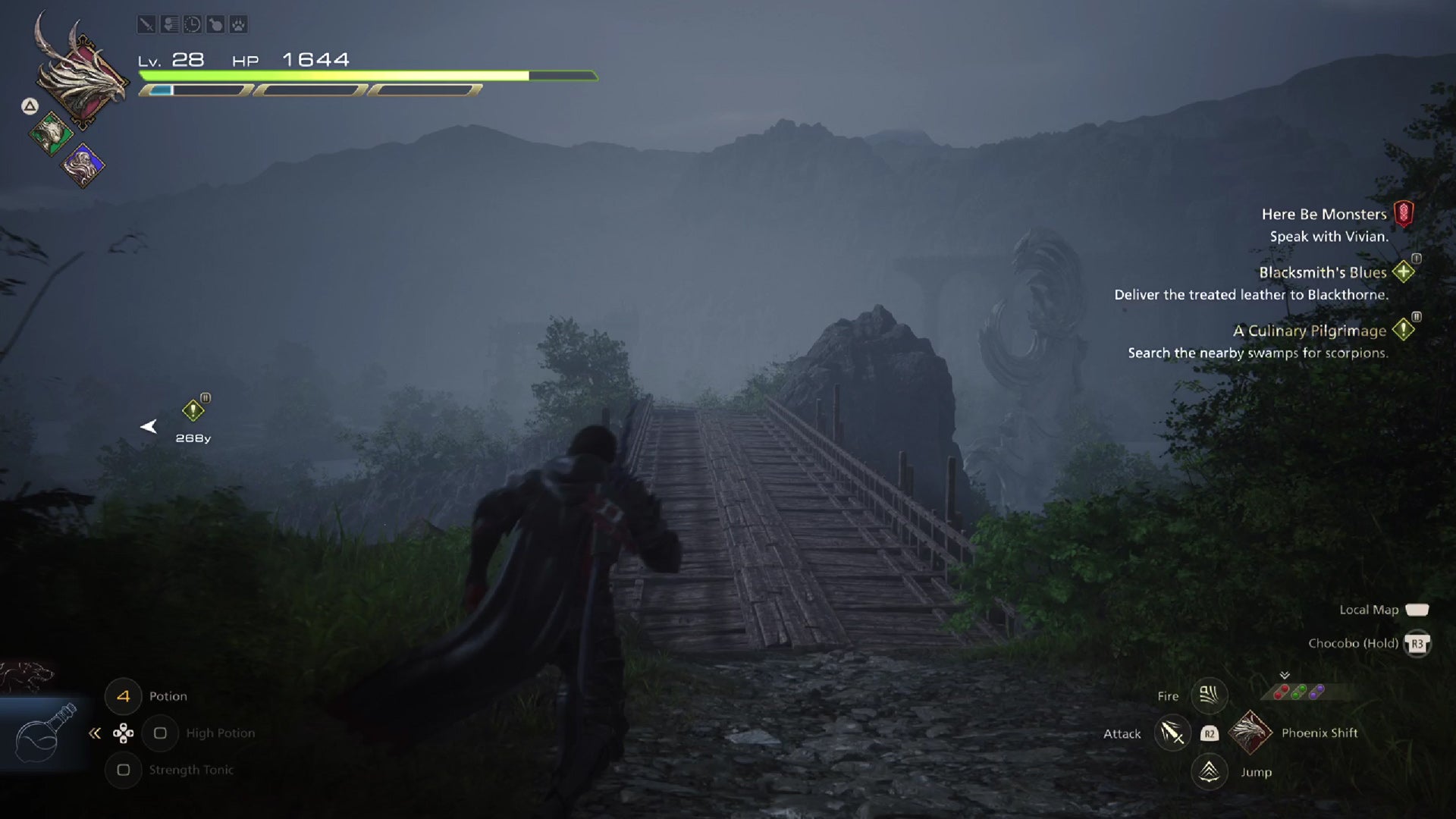 It stayed overcast through Marthaâs Rest.