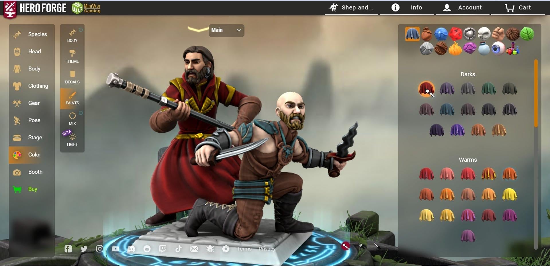 Screenshot: Hero Forge / Kotaku