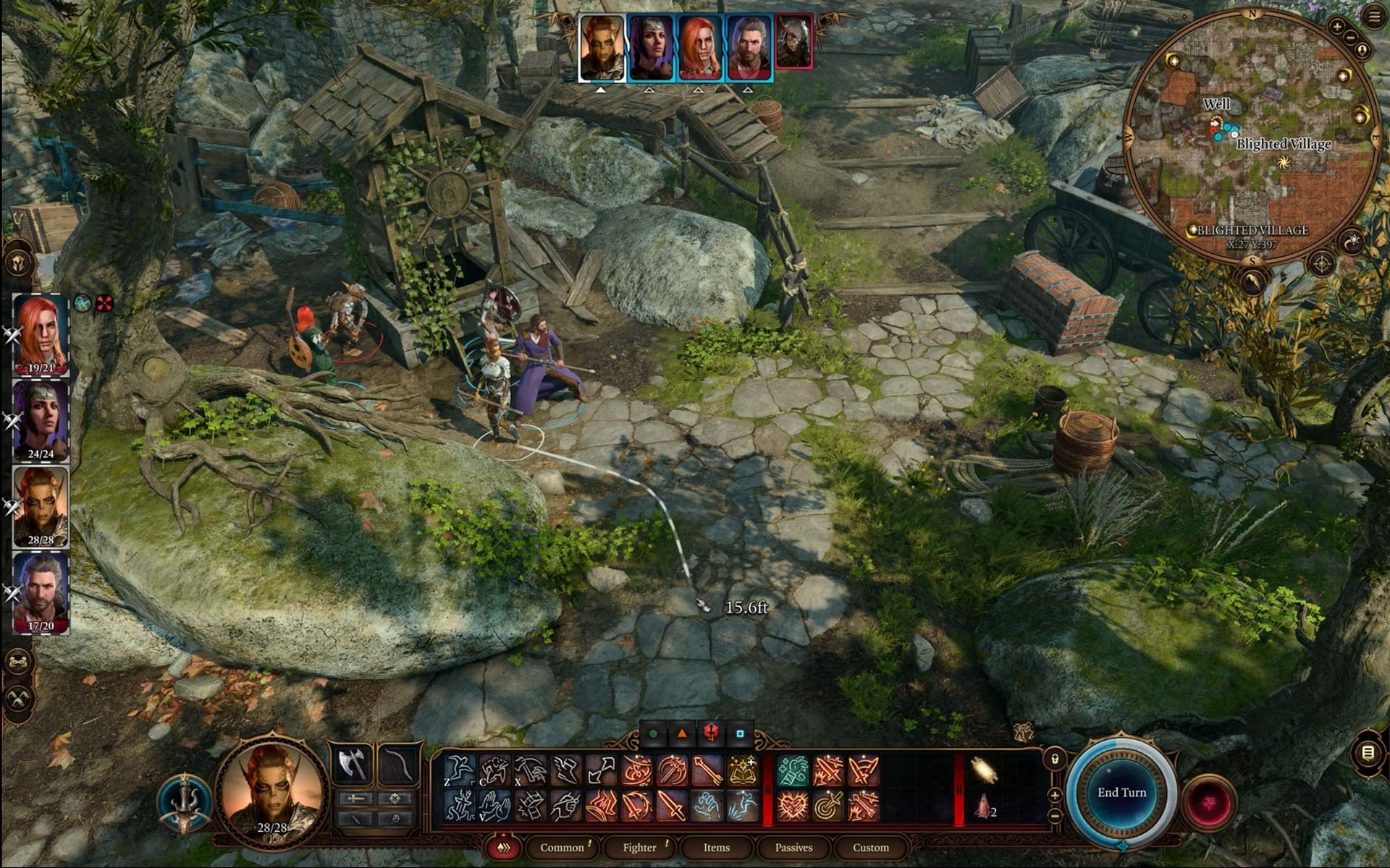 If you’re used to playing D&D with units of feet, this makes the game feel way more familiar. 