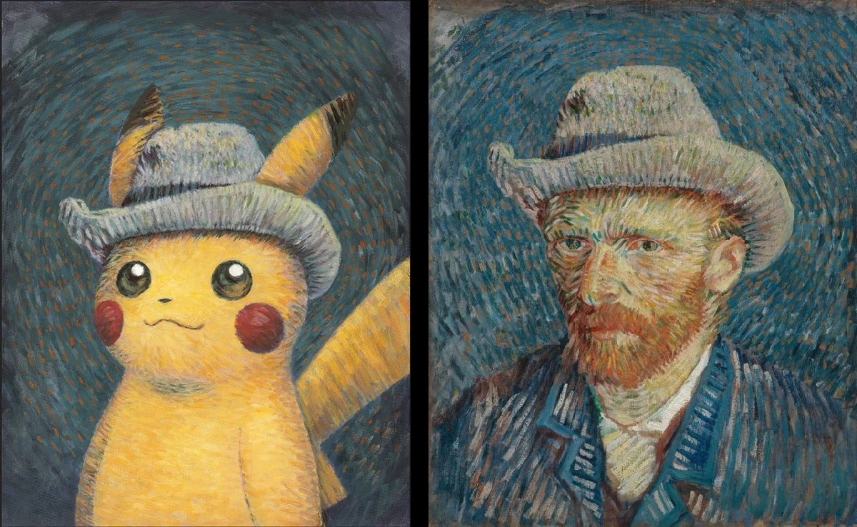 Image: The Pokémon Company / Vincent Van Gogh