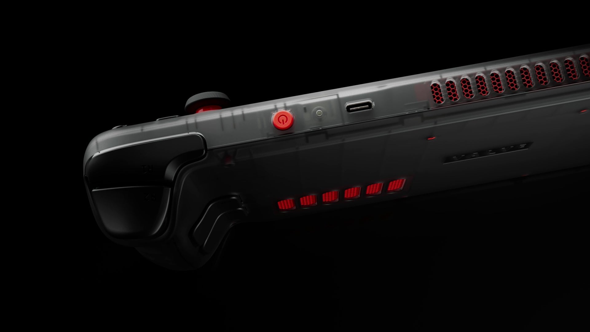 The limited edition variant of the Steam Deck OLED has snazzier color themes and a dark gray translucent shell.