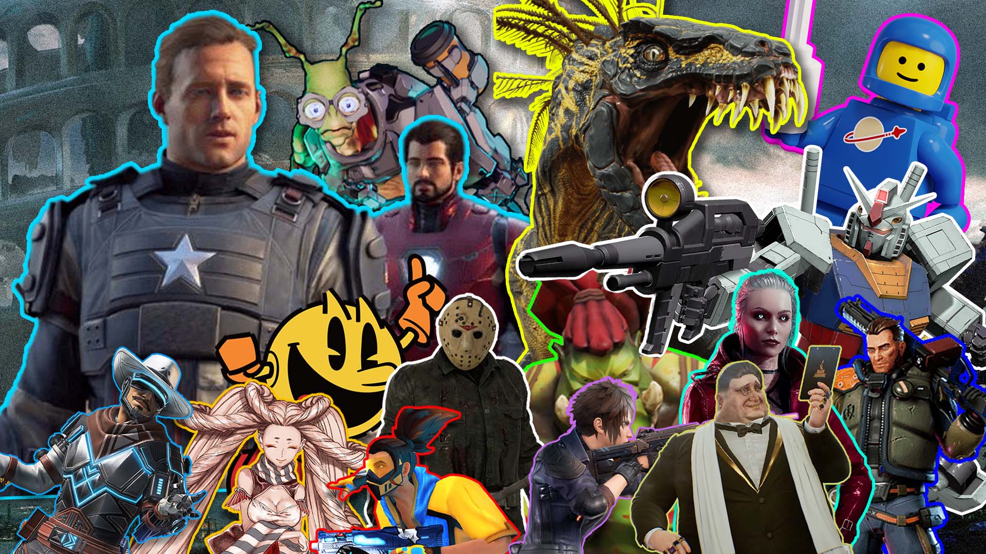 Image: Arika / Bandai Namco Online / Digerati / EA / Gameloft / Secret Location / Ratloop Games / Square Enix / Hi-Rez / Good Luck Games LLC / Gun Media / Polyphony Digital / Warlogics / Sharkmob / Yager Development / Kotaku