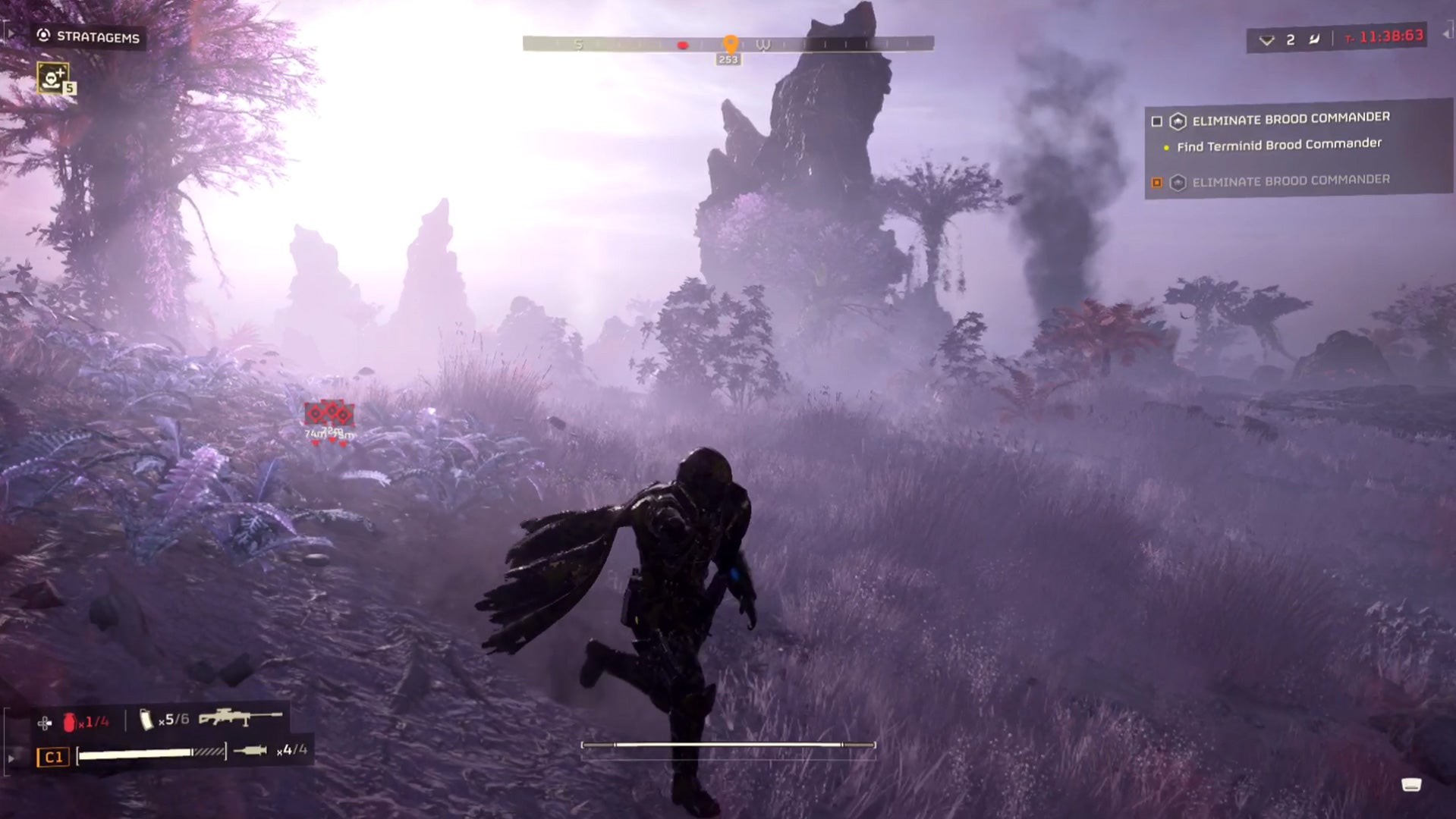 Marking a group of enemies is a great way to keep an eye on them from a distance. It also pays off when playing other people too.