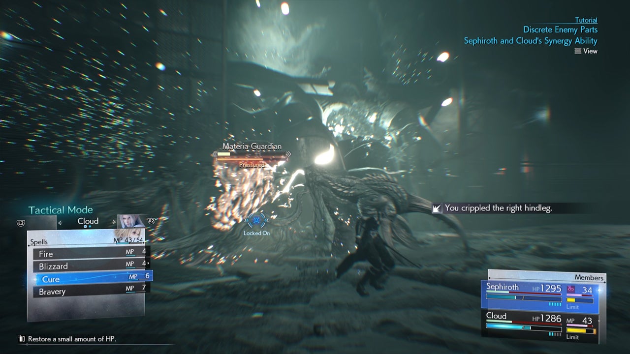 The symbol in the lower left indicates which abilities fill your Synergy gauge.