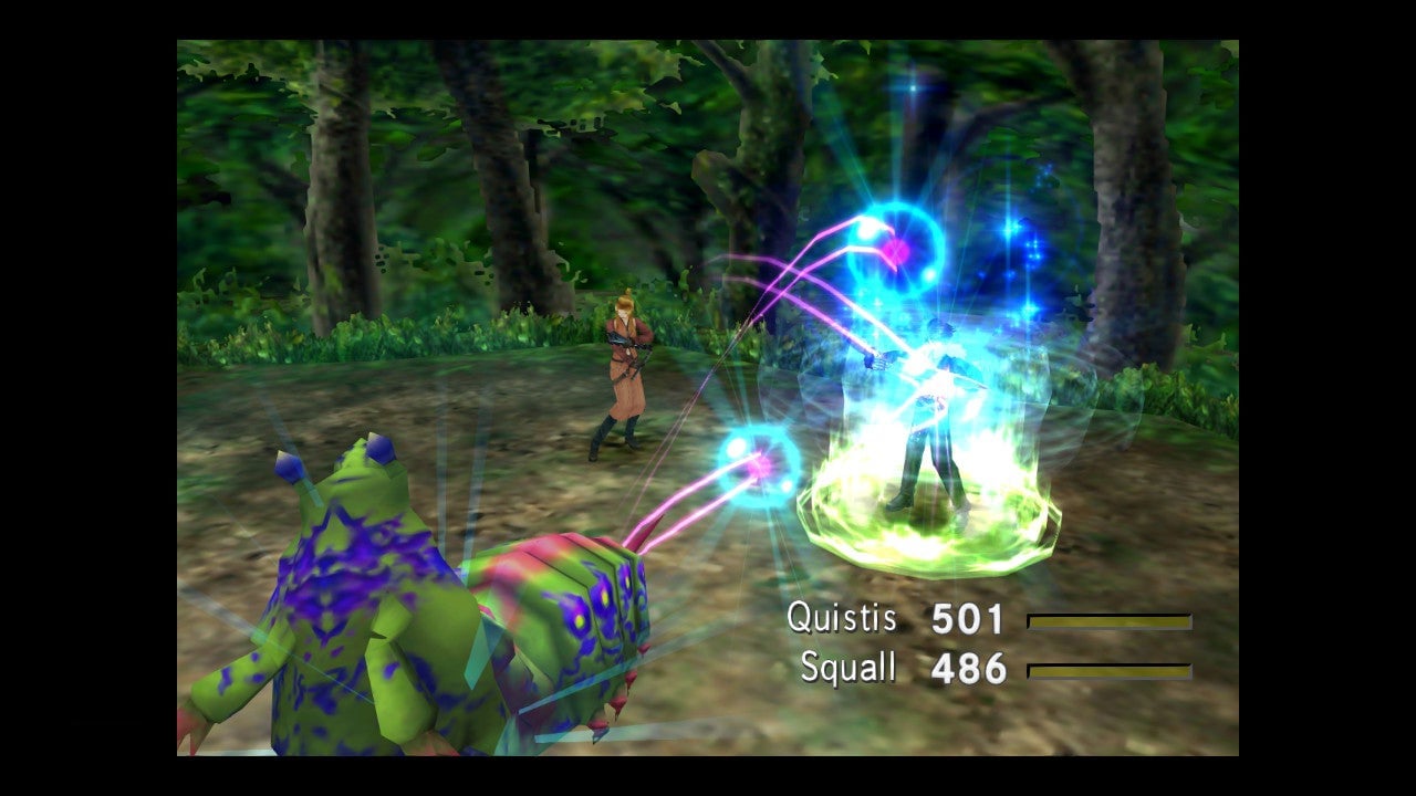 Screenshot taken on the Switch with the remastered version. 