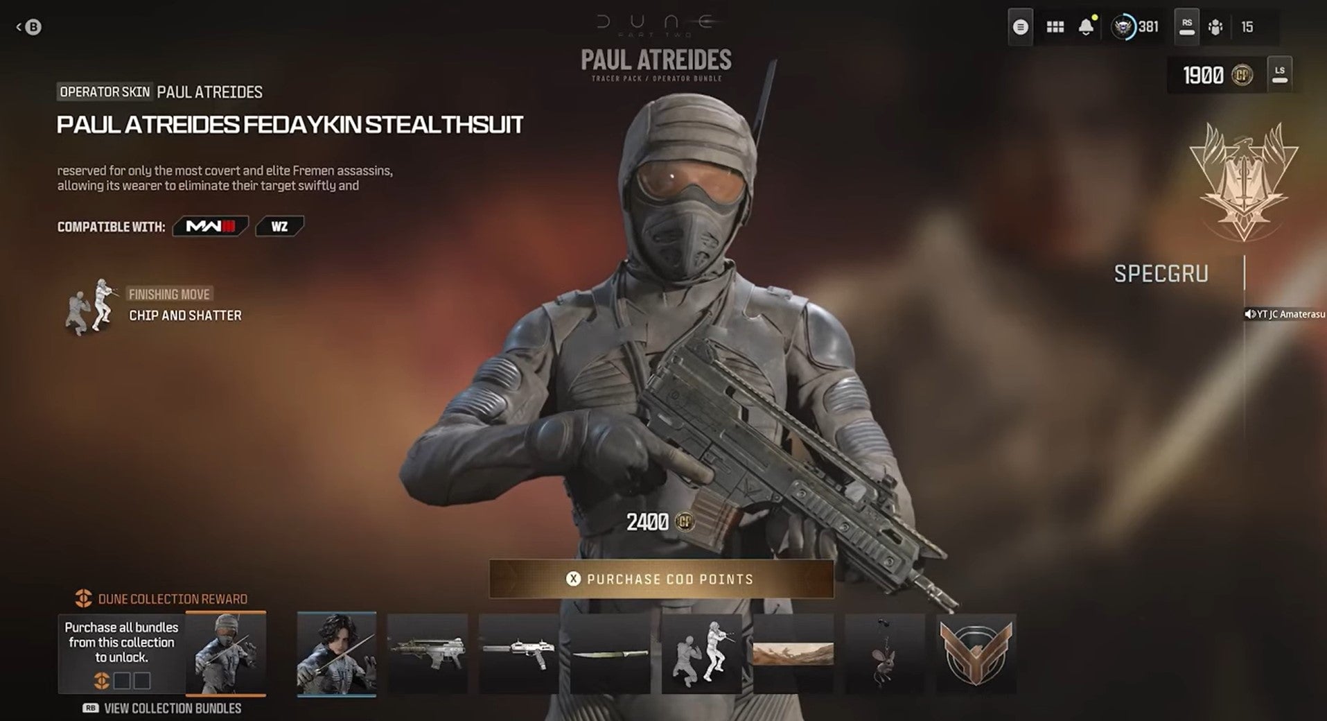 Image: Activision / YouTube / JC Amaterasu