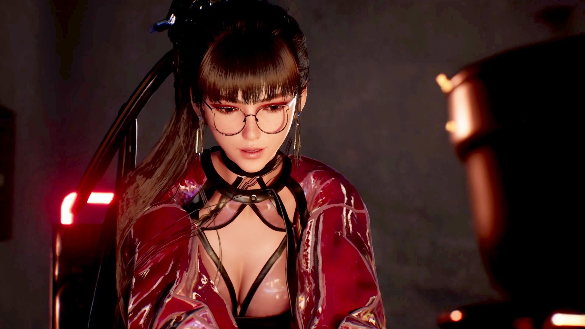 Eve can't believe what she's reading.