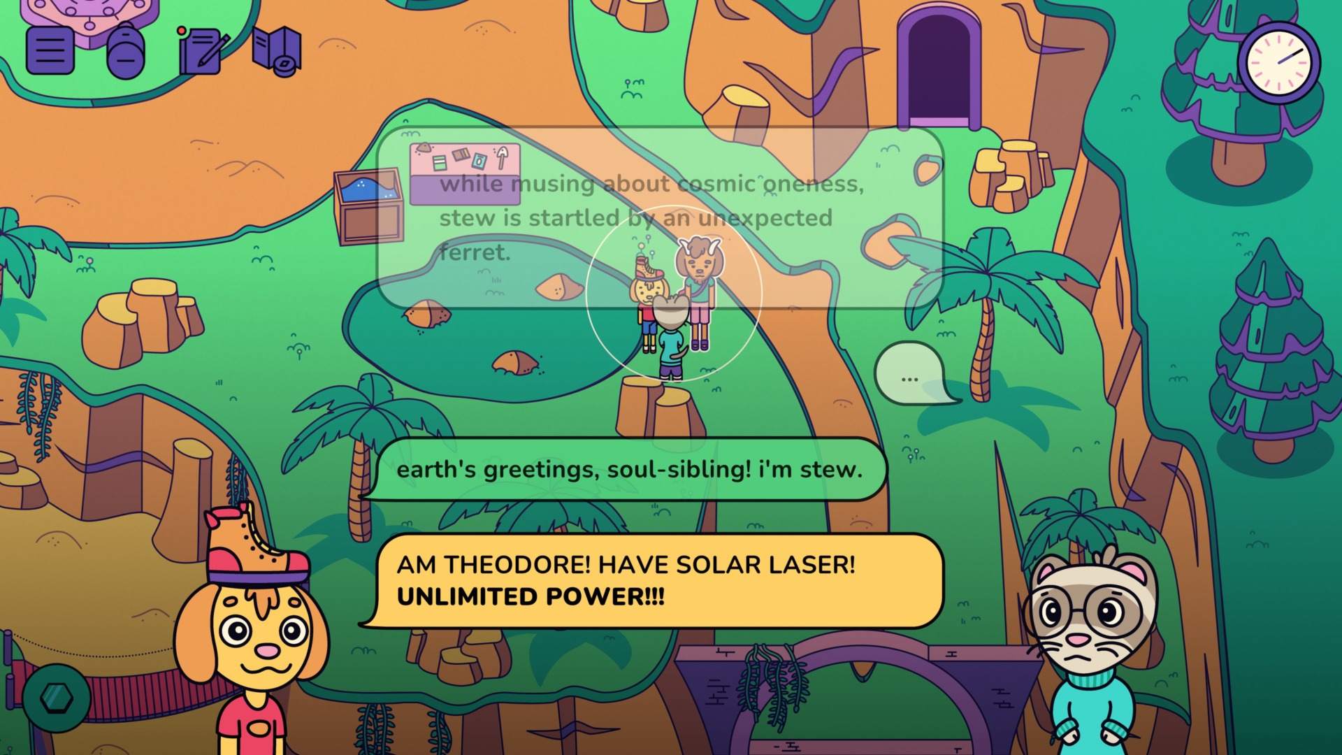 Screenshot: Soup Island