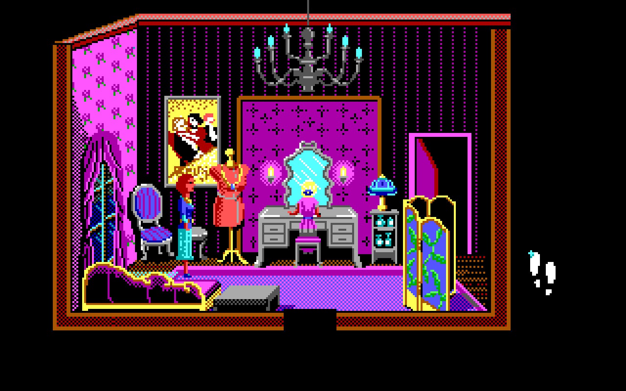 The Crimson Diamond is full of wonderful period detail, like absinthe ads and other posters based on actual works of the time.