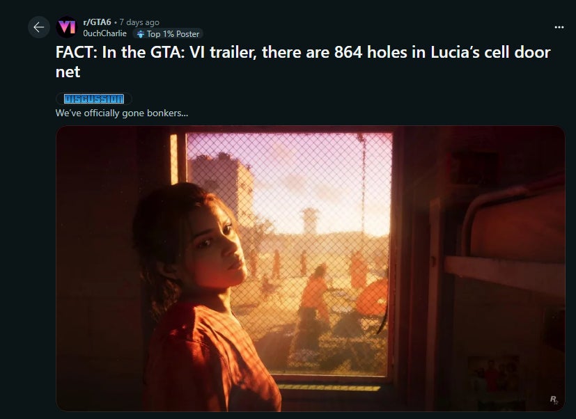 Screenshot: Reddit / Kotaku / Rockstar Games