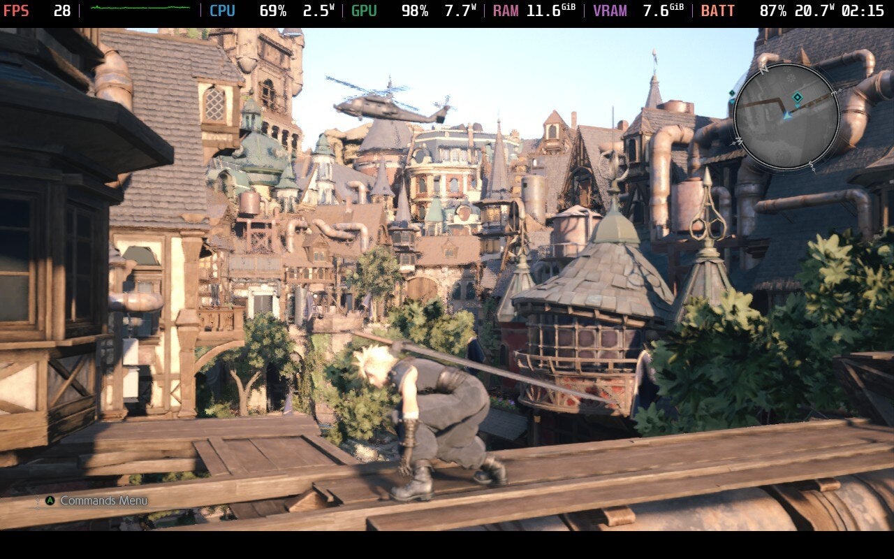 Screenshot taken on Steam Deck OLED.