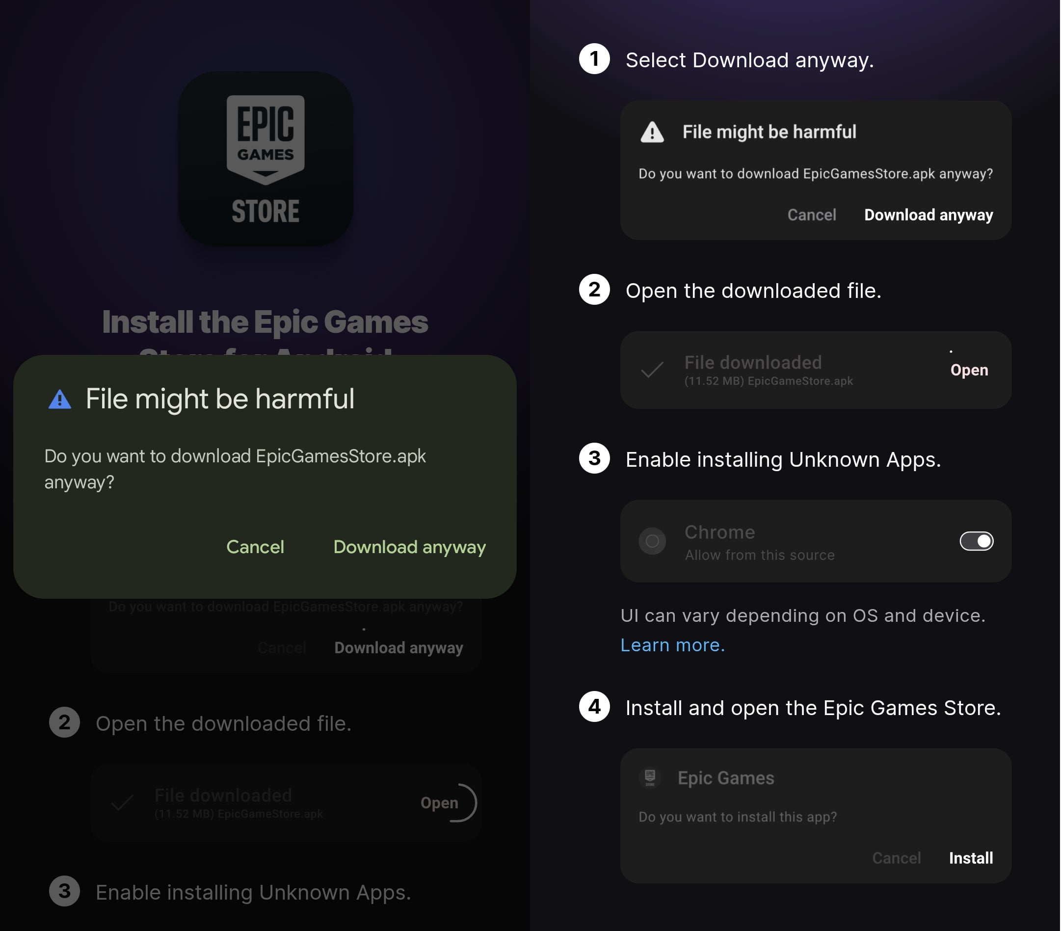 Do not be alarmed, this is normal!