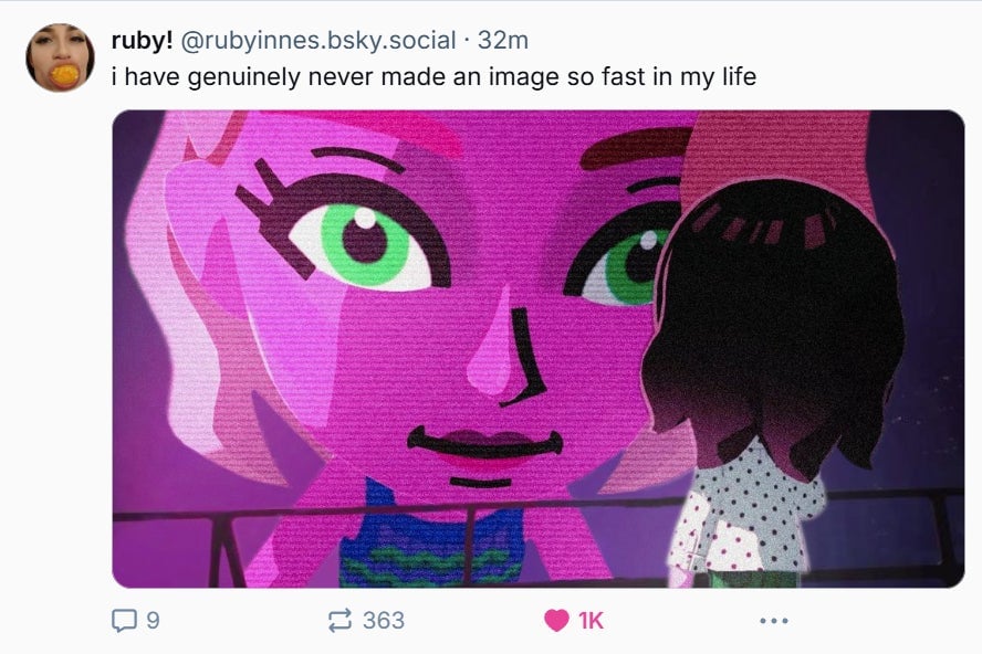 Screenshot: Bluesky / Kotaku