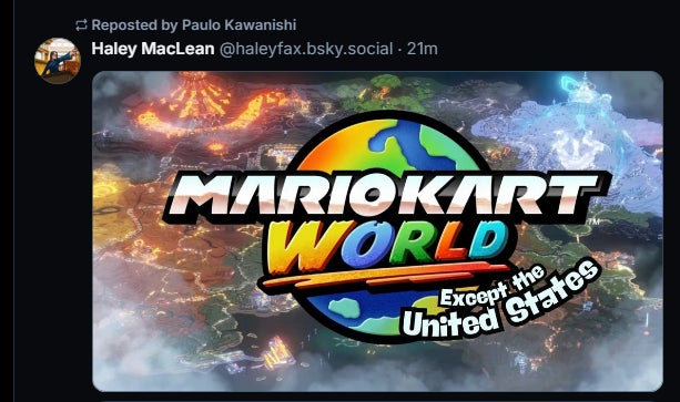 Screenshot: BlueSky / Kotaku