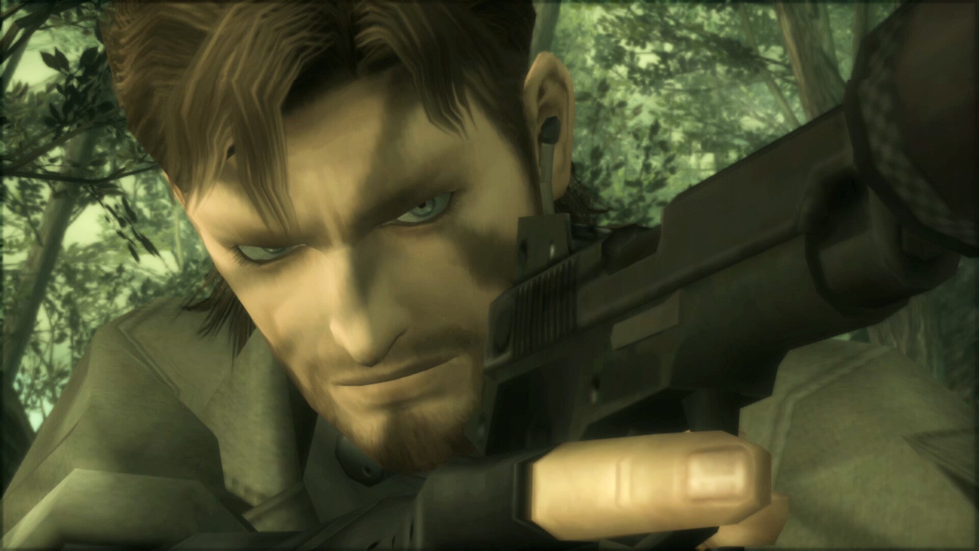 No! That man is not Solid Snake!