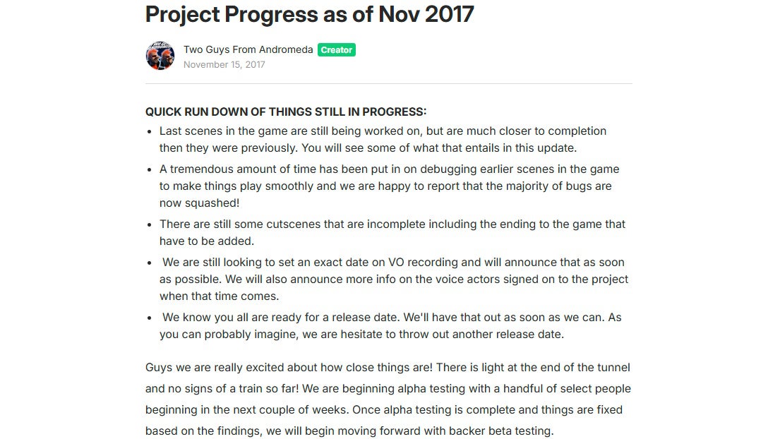 Screenshot: Kickstarter / Kotaku
