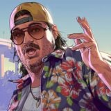 A GTA character appears beneath a bridge.