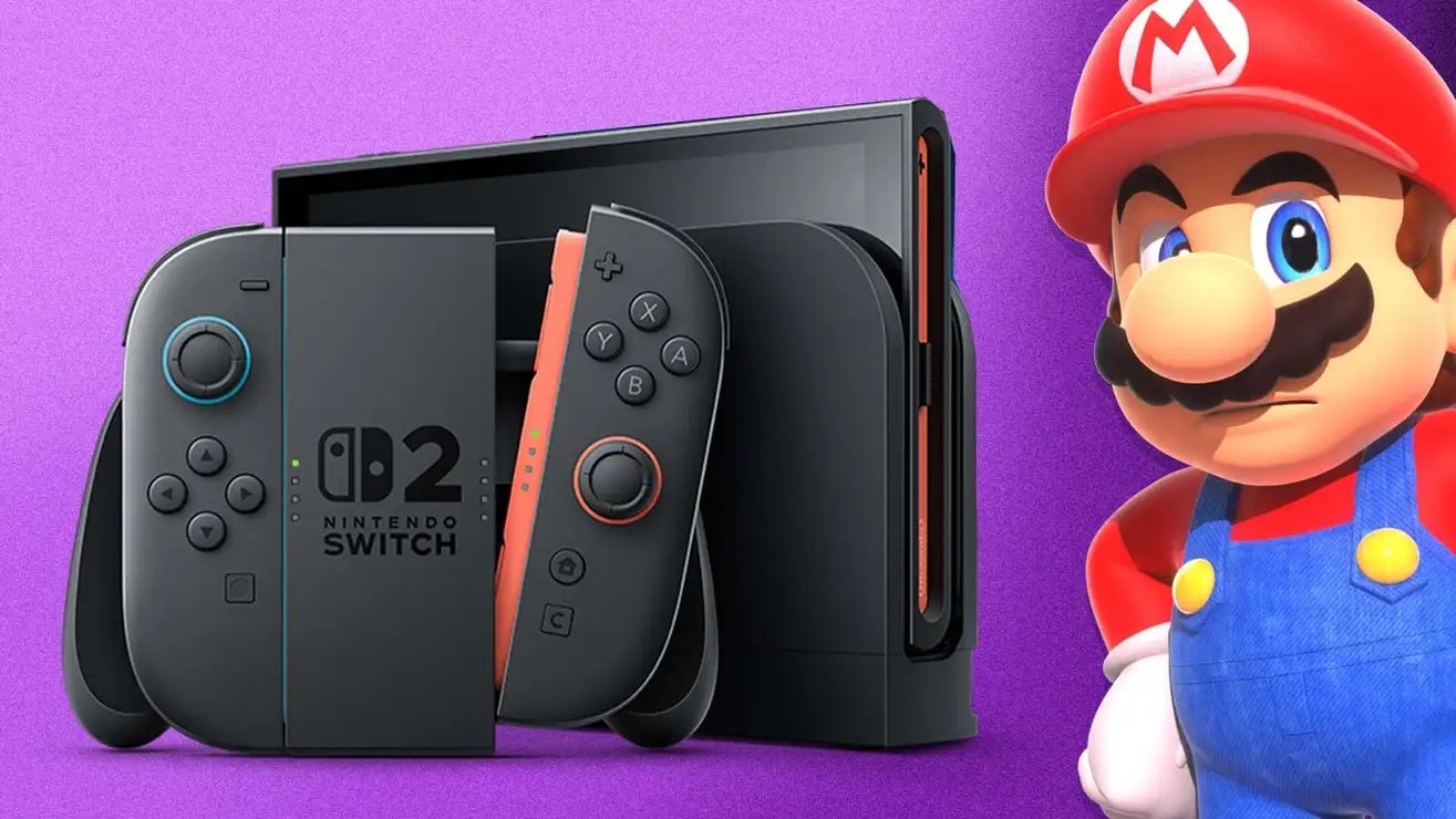 Mario approves of the Switch 2.