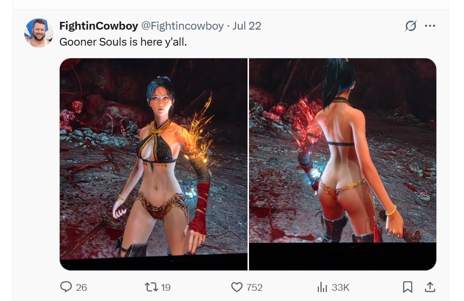 Screenshot: FightinCowboy / X