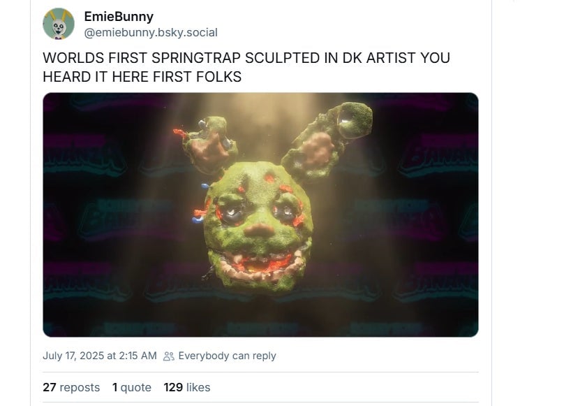 Image: Bluesky / EmieBunny