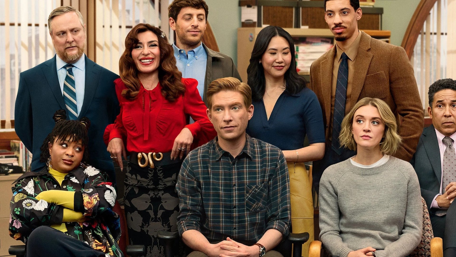 The cast of The Paper.