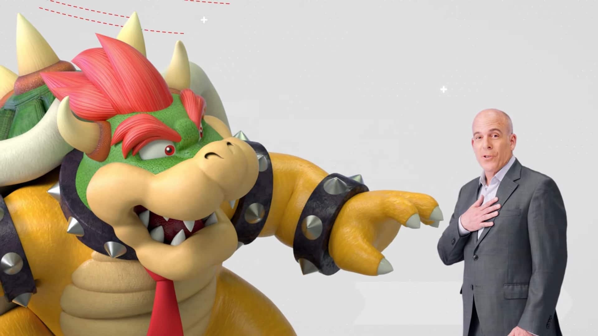 Doug Bowser talks to Bowser.
