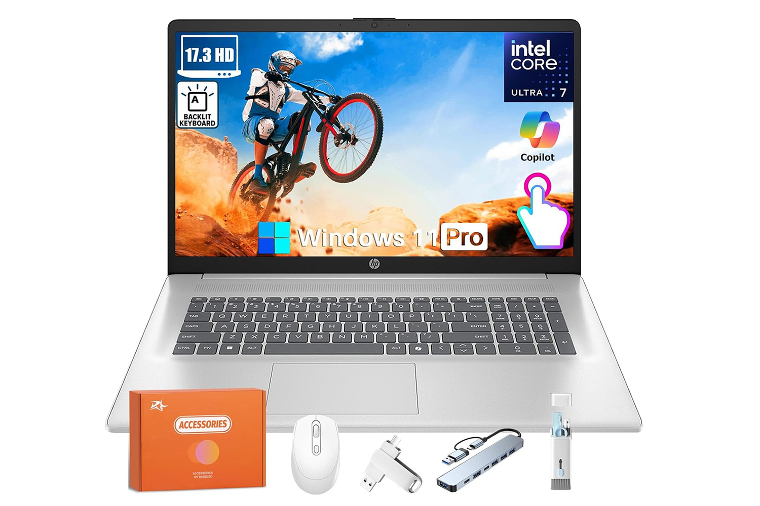 Hp Business Touchscreen Laptop 17 Inch