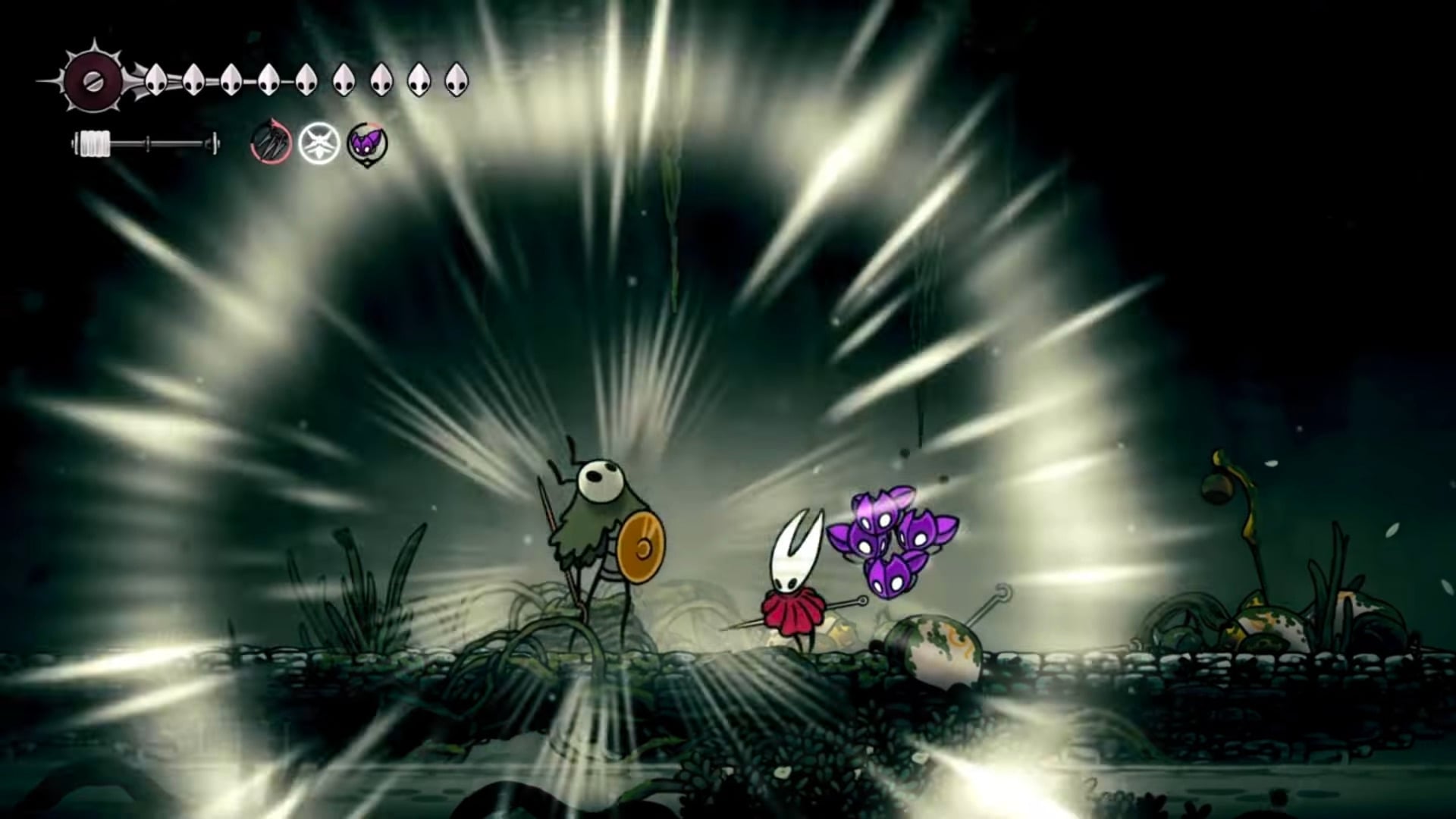 Hornet encounters the guardian Seth.