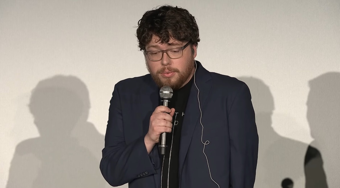 The Death Stranding movie director talks about the project on stage.