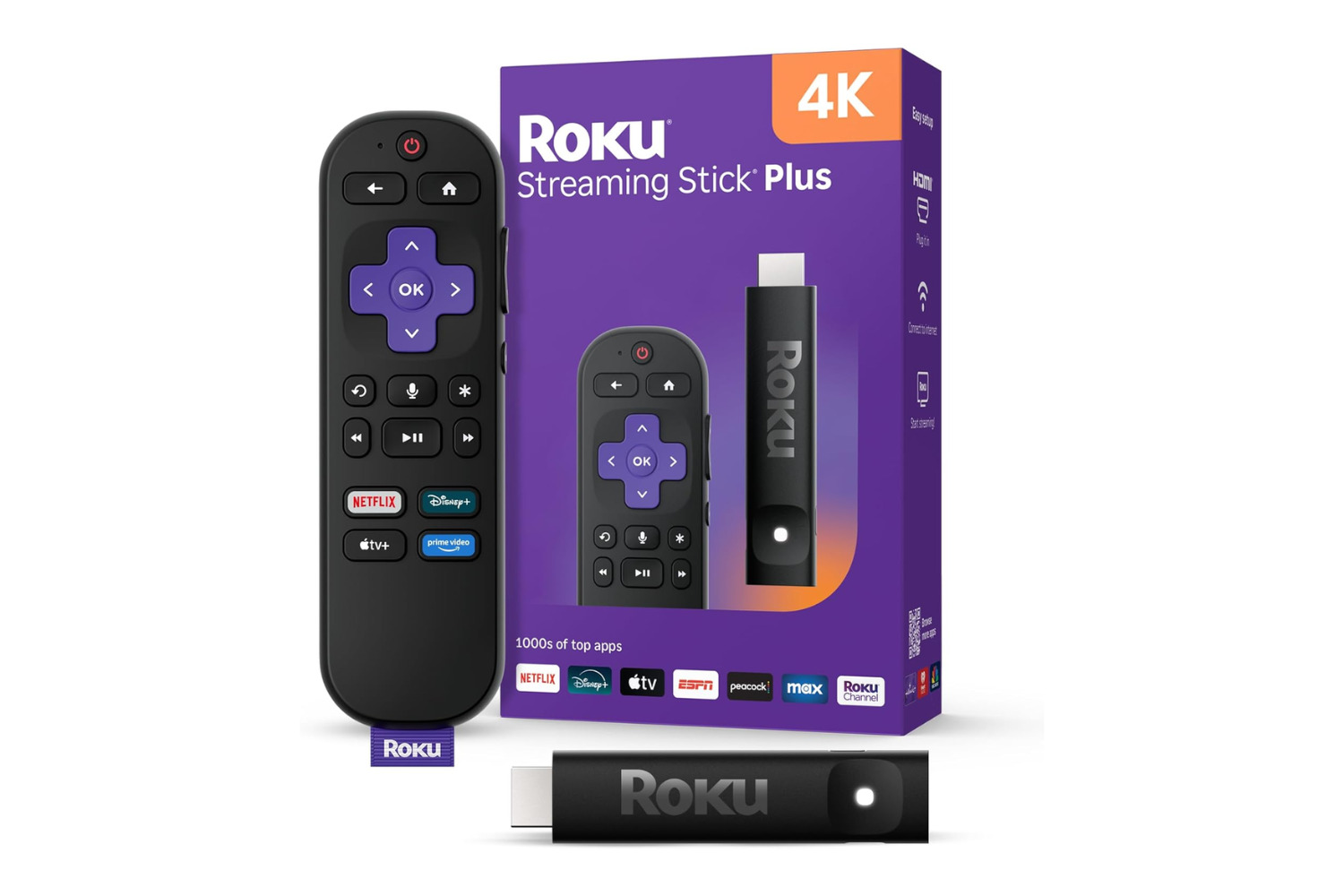 Roku Streaming Stick Plus 2025