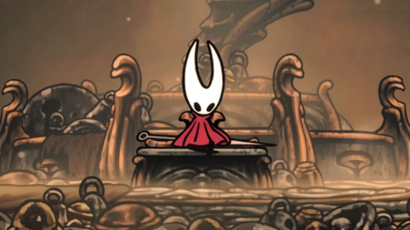 Hornet sits on a bench.