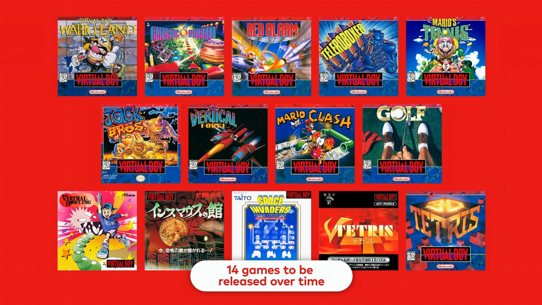 Virtual Boy games list.