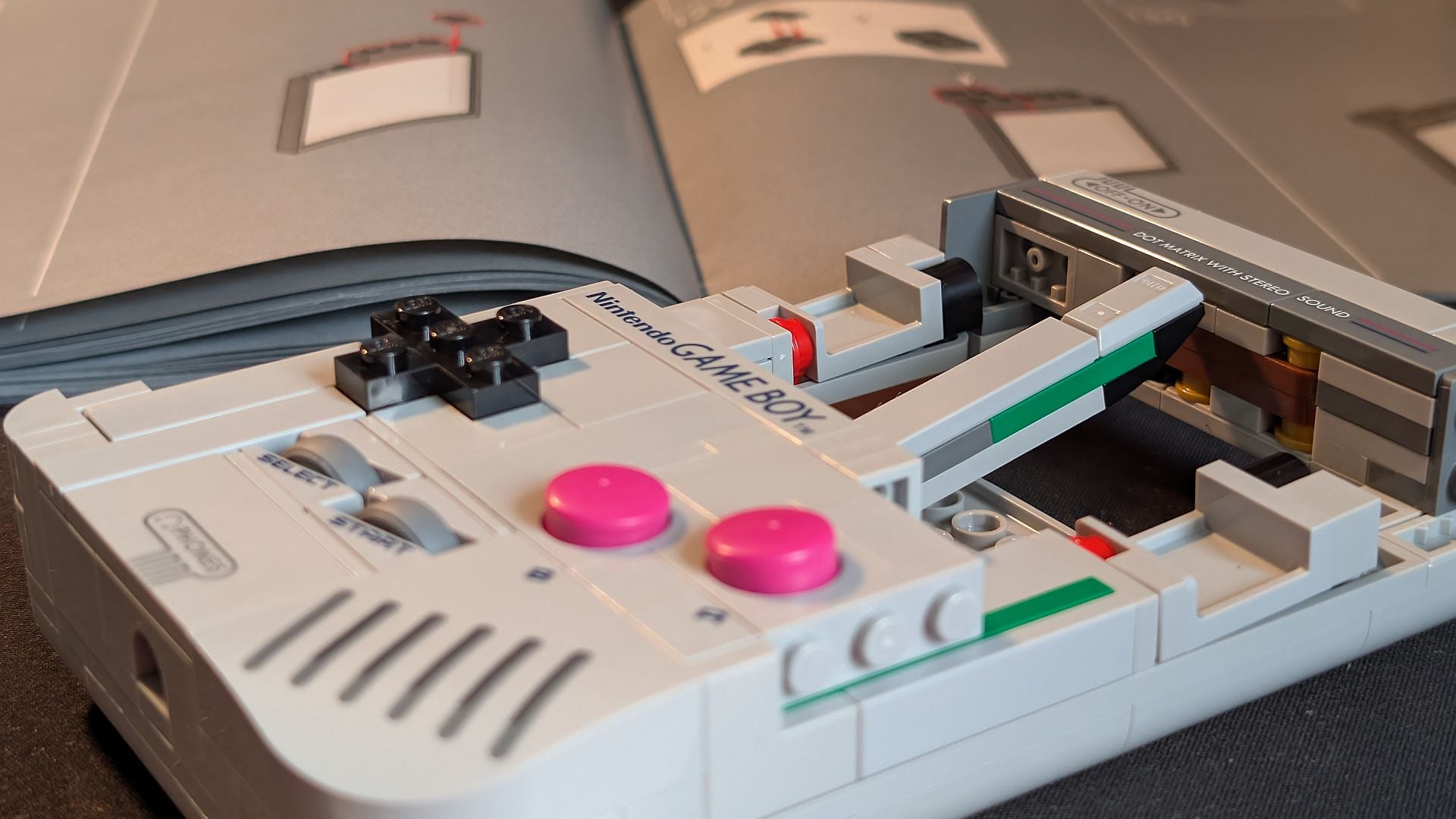 Lego Game Boy nearly finished.