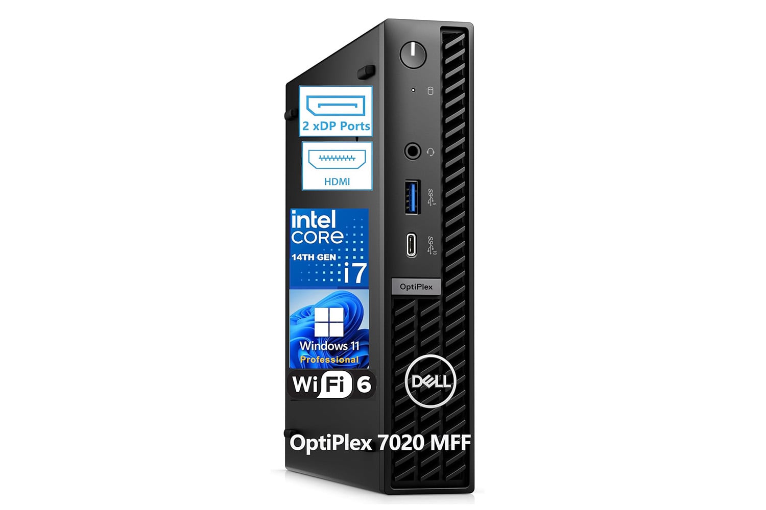 Dell Optiplex 7020 Mff 7000 Mini Pc Business Desktop Computer, 14th Gen Intel 20 Core I7