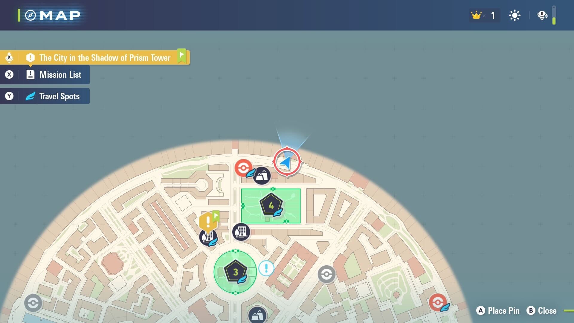 The Legends: Z-A map