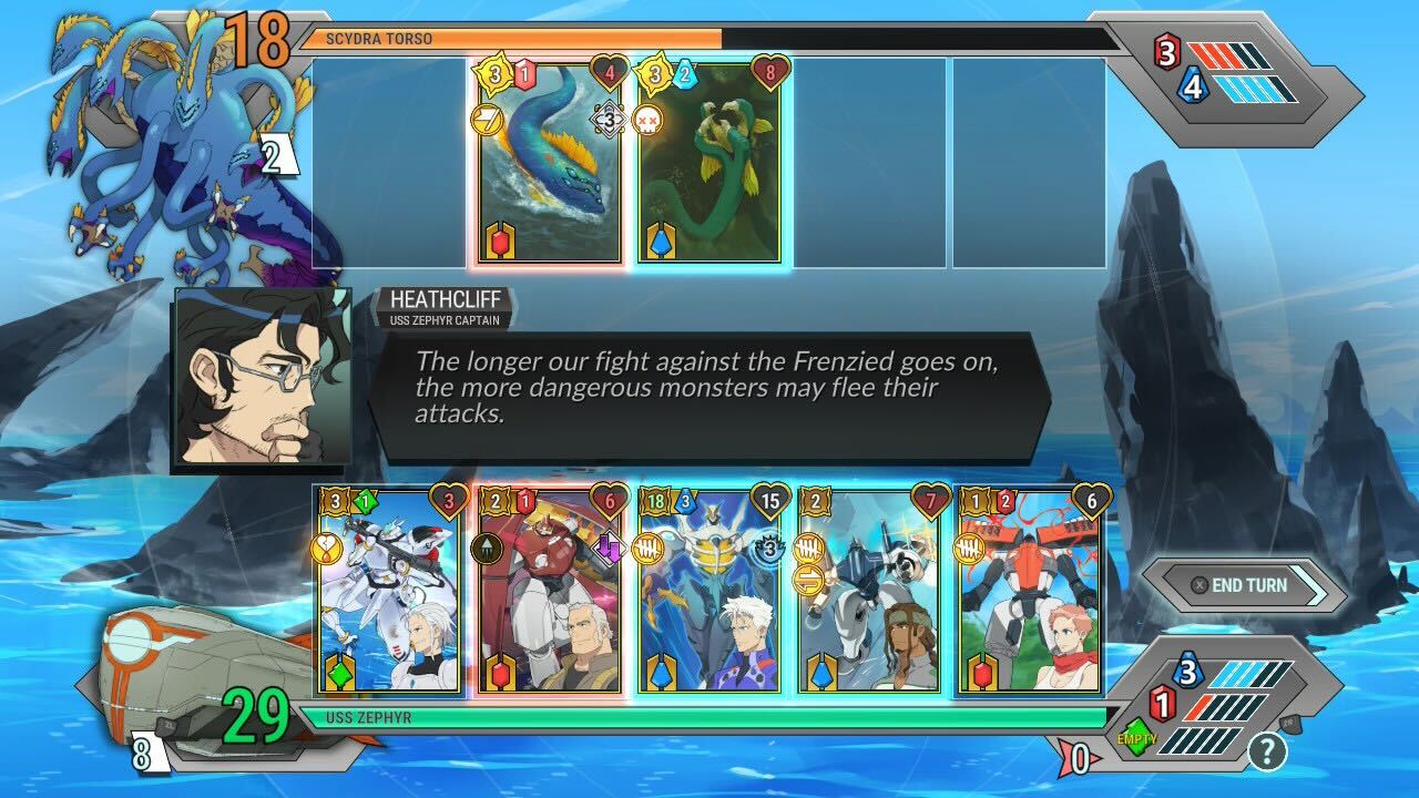 A Battle Suit Aces duel