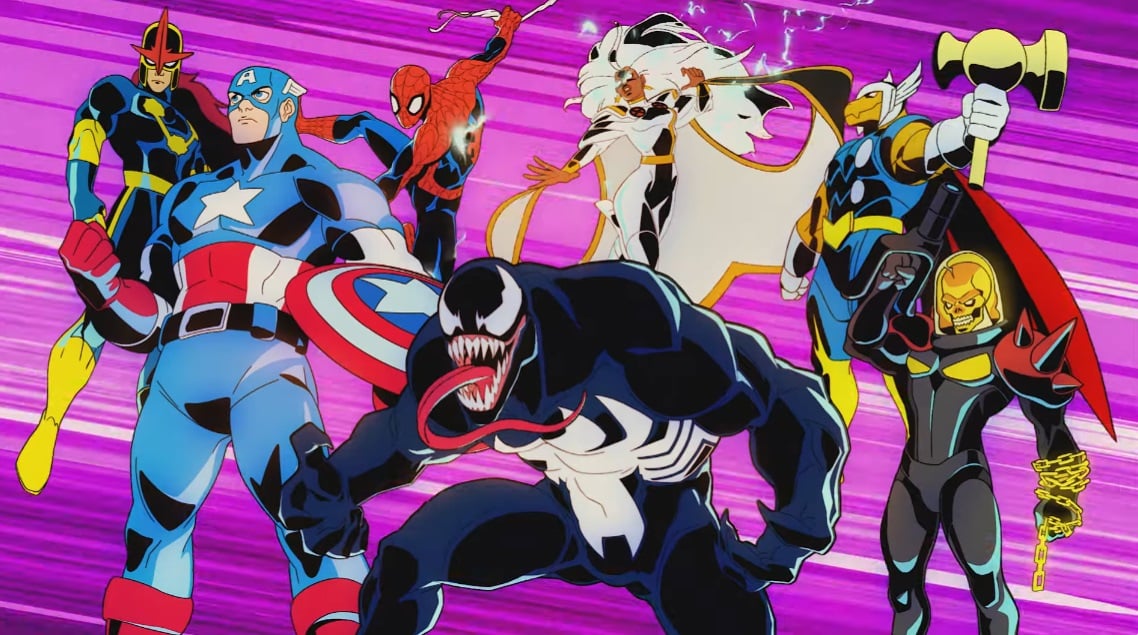 Marvel Invasion art shows the characters.