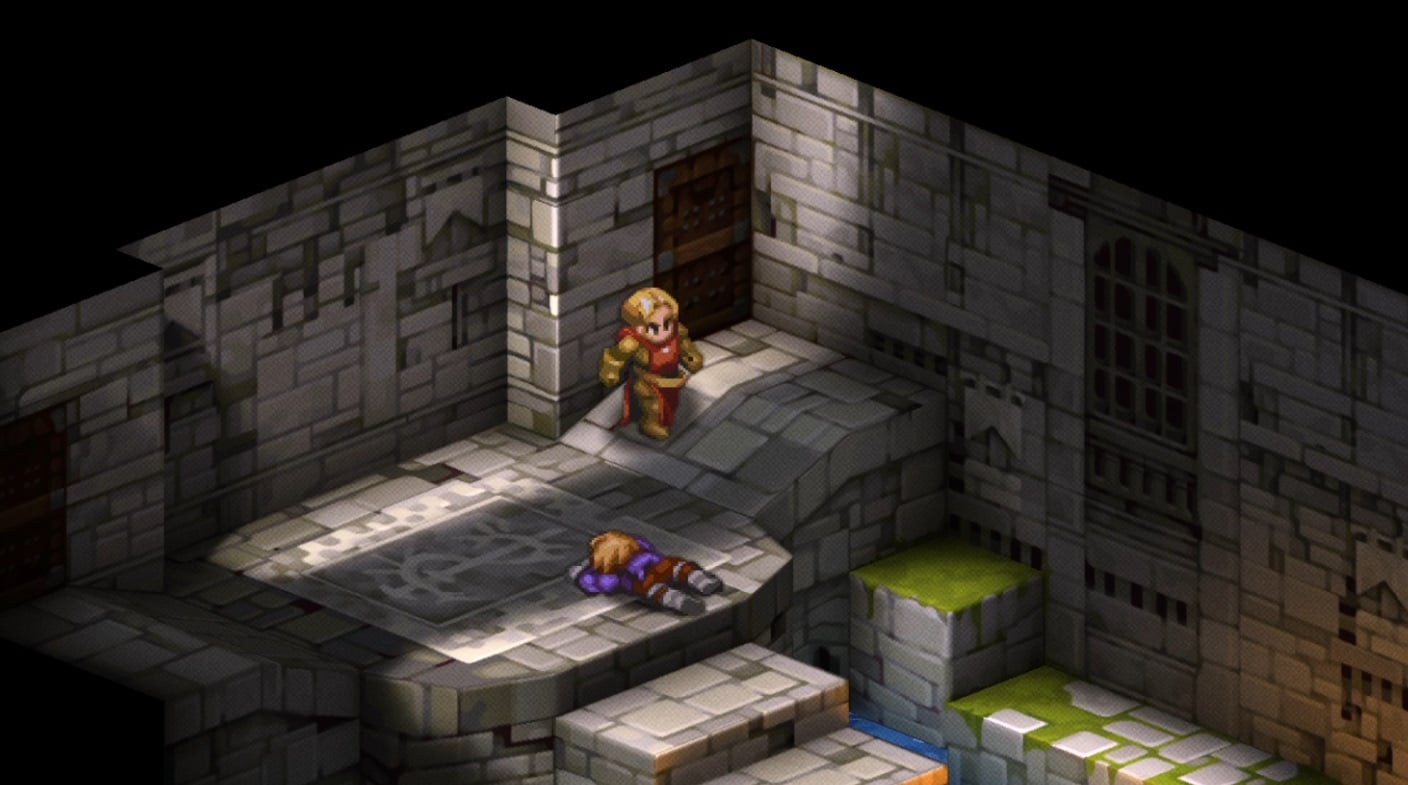 A screenshot shows a battle from Final Fantasy Tactics.