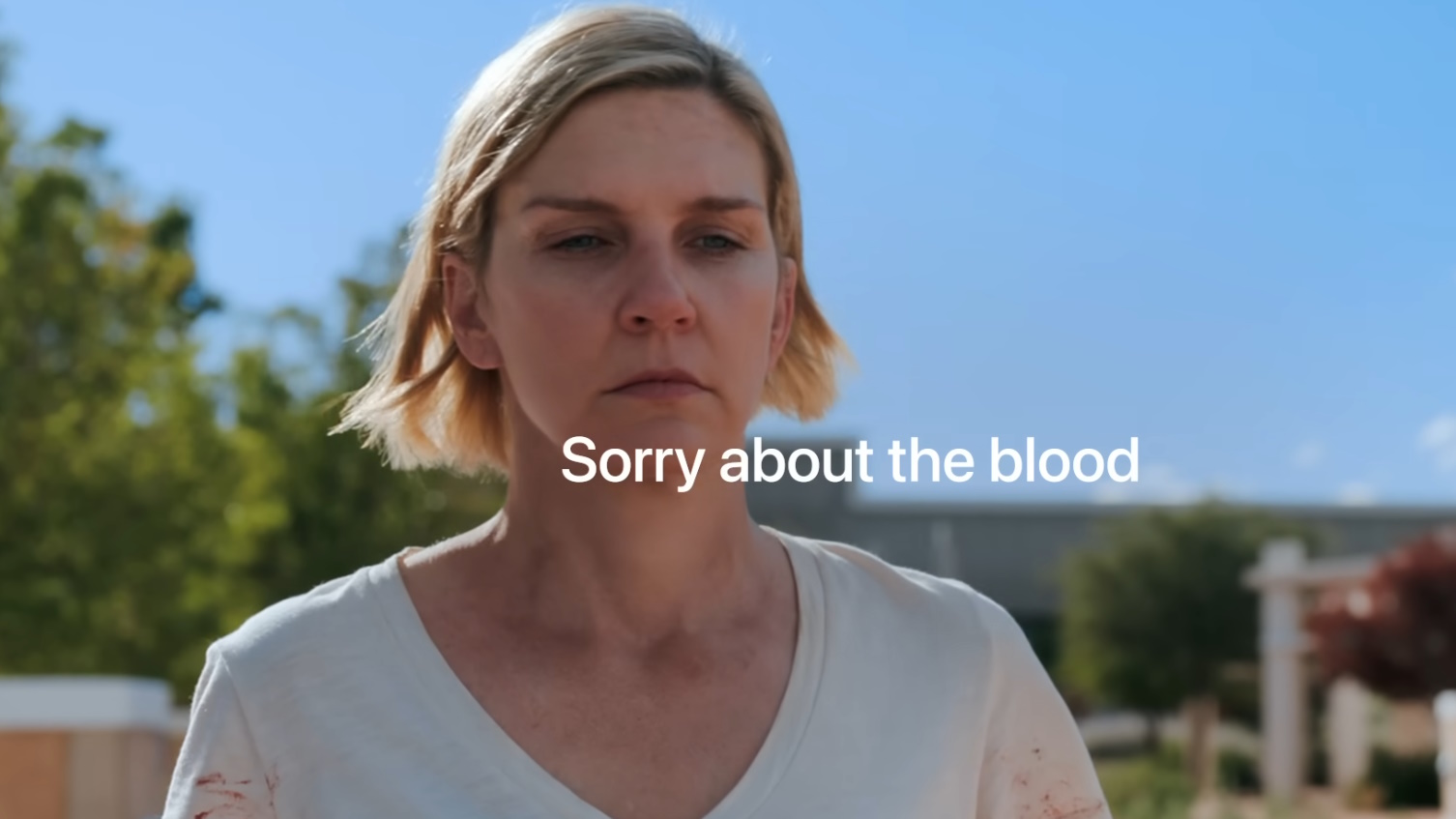 Sorry About The Blood