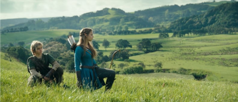 An official image of Link and Zelda in the 2027 Zelda film. 