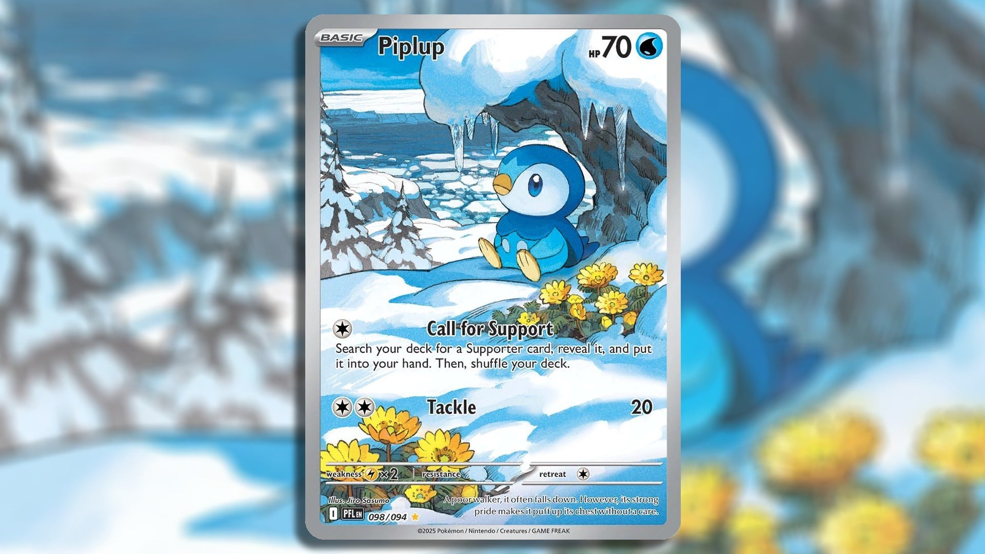 Piplup Illustration Rare