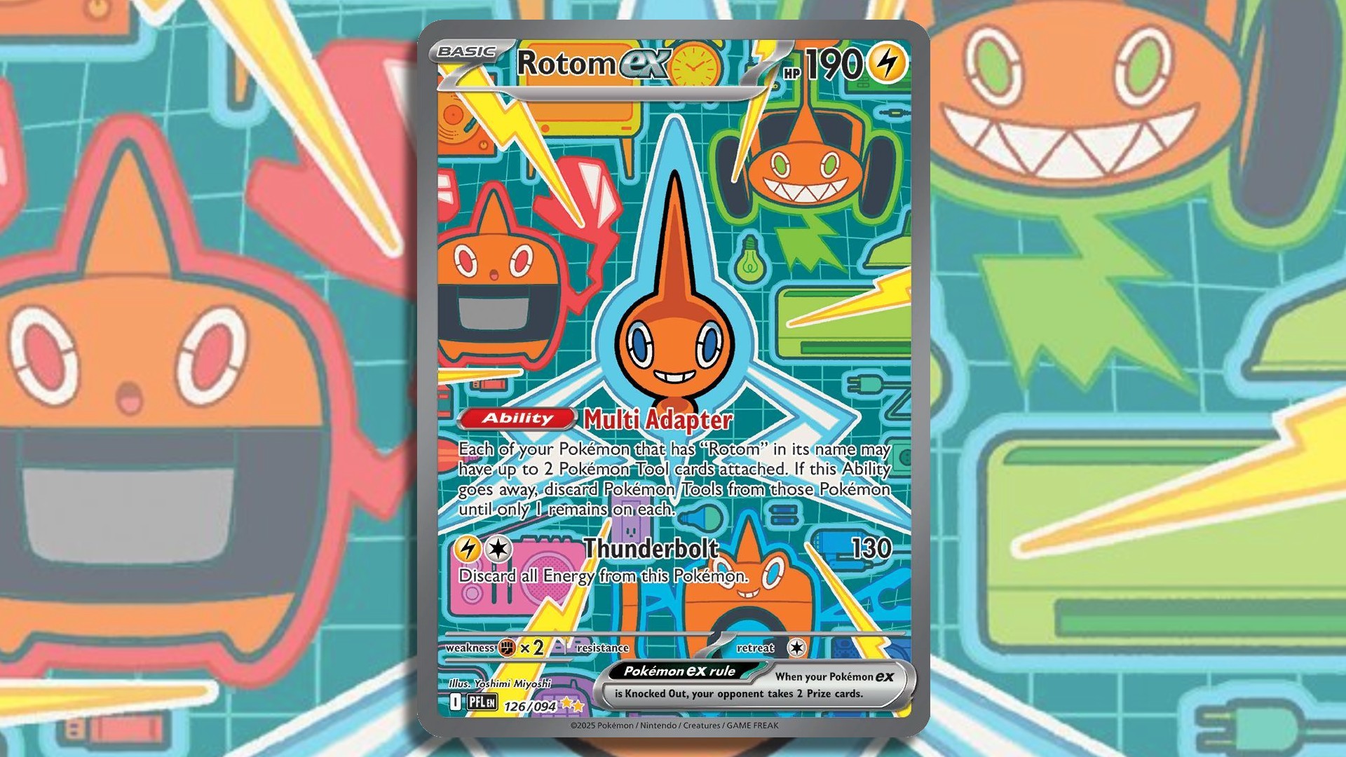 Rotom Ex Special Illustration Rare