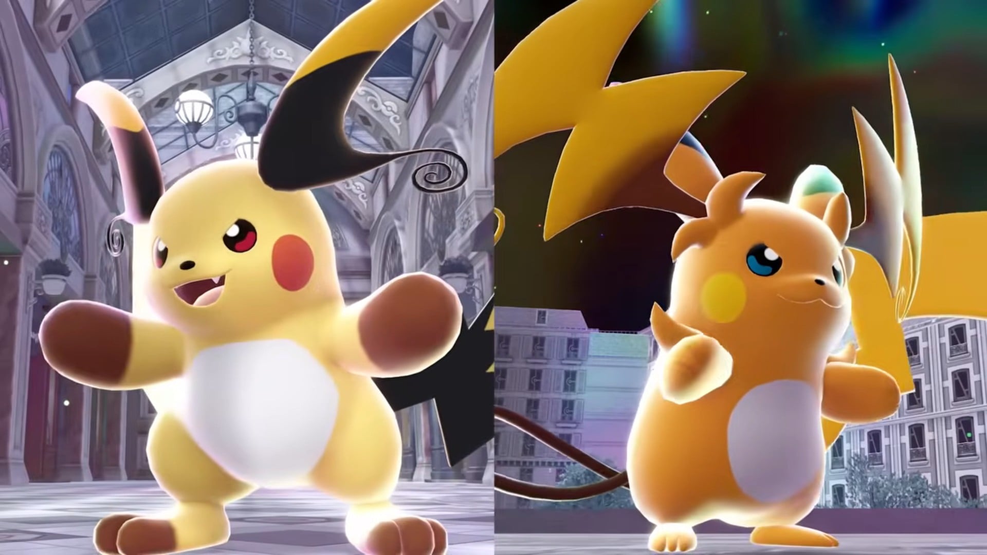 Both Mega Raichus in Z-A.