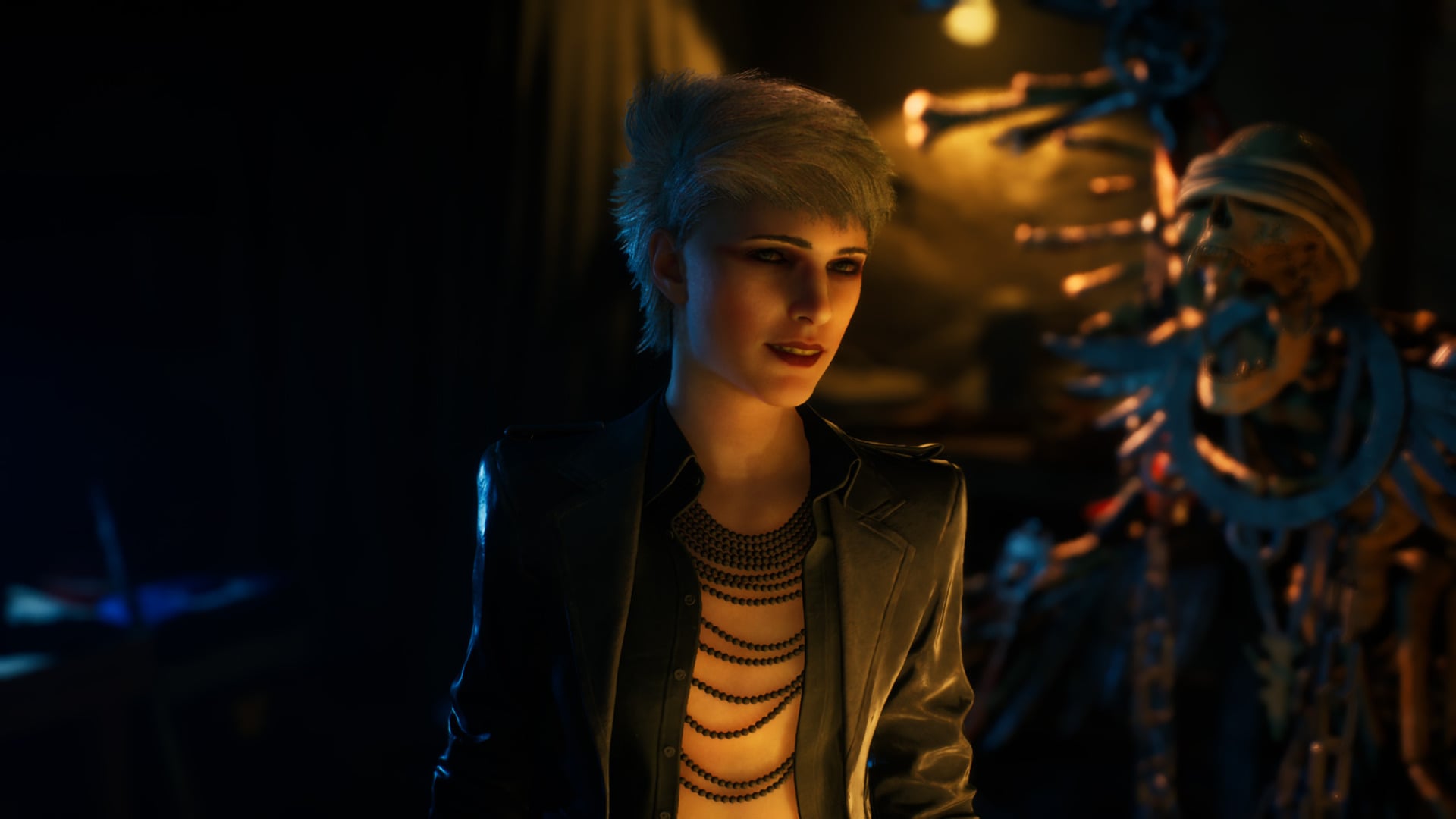 Patience talks to the player character.