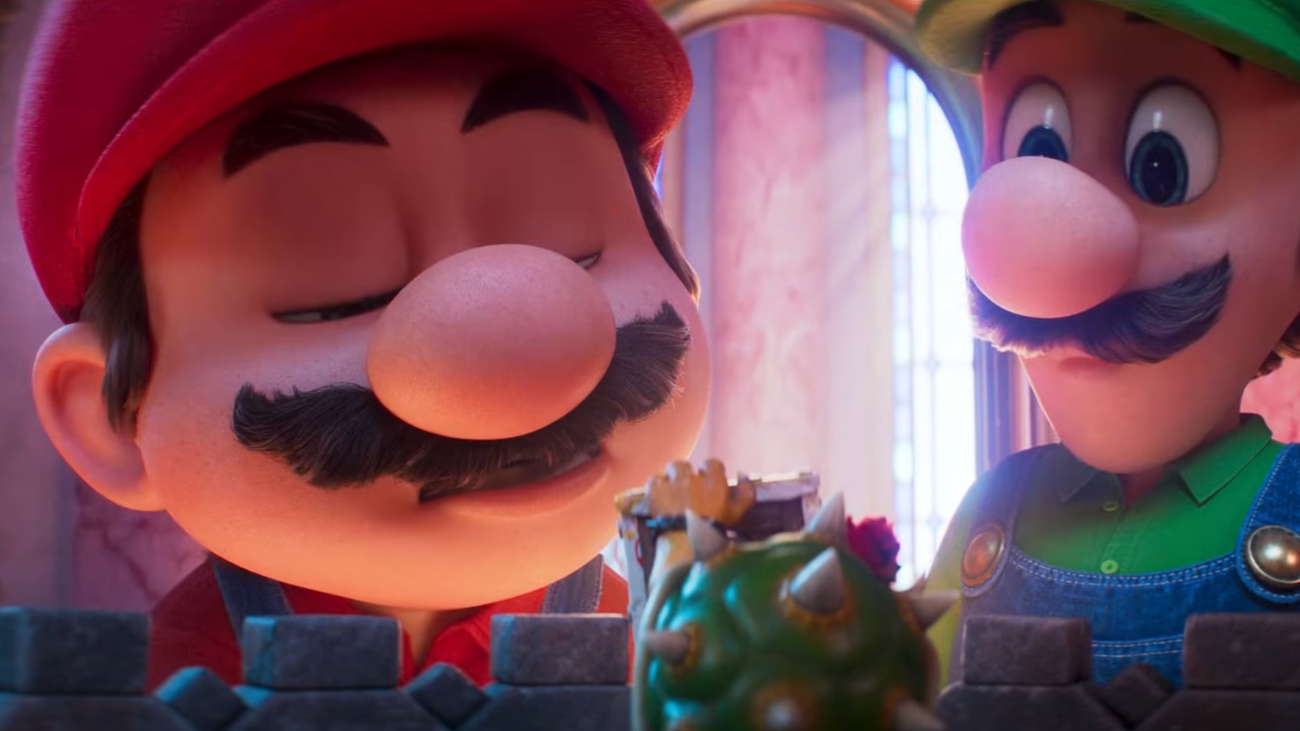 Mario can't be bothered.